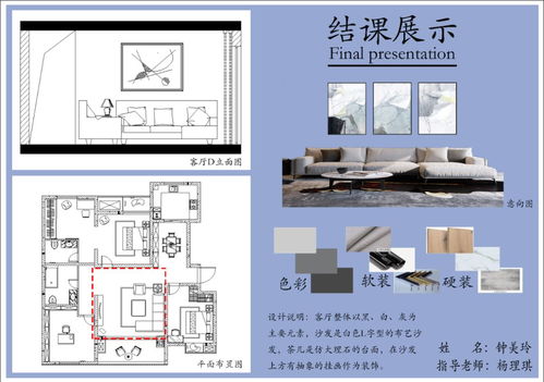 结课展示丨室内工程制图与识图与弱电工程设计安装实践